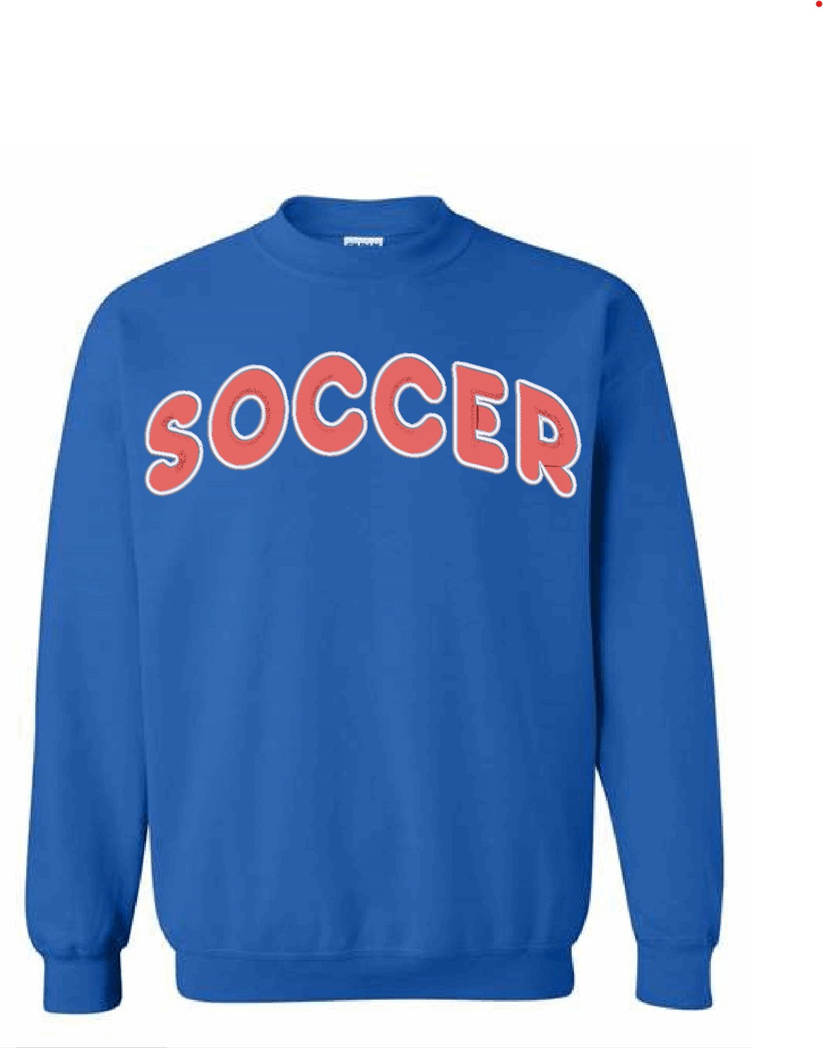 SOCCER Applique Sweatshirt