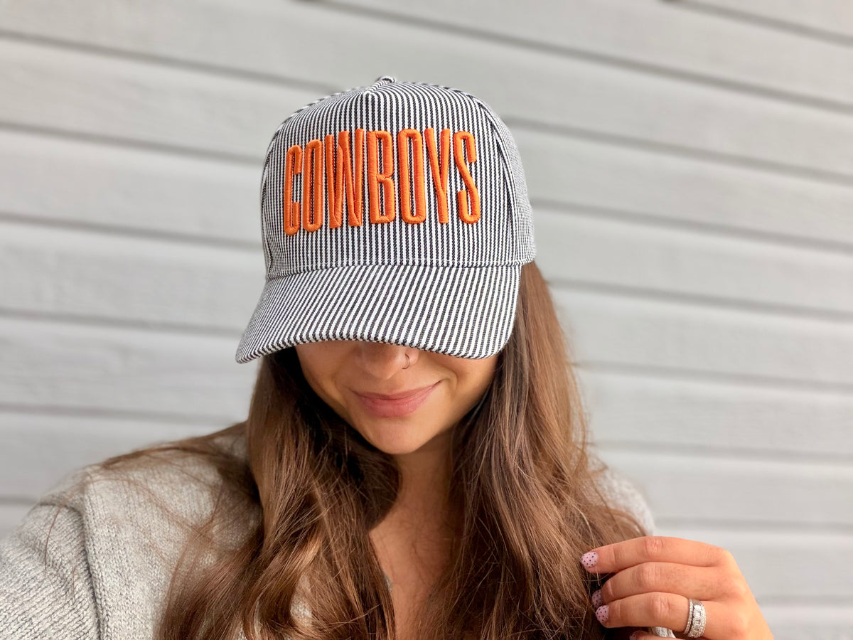 COWBOYS Strip Hat