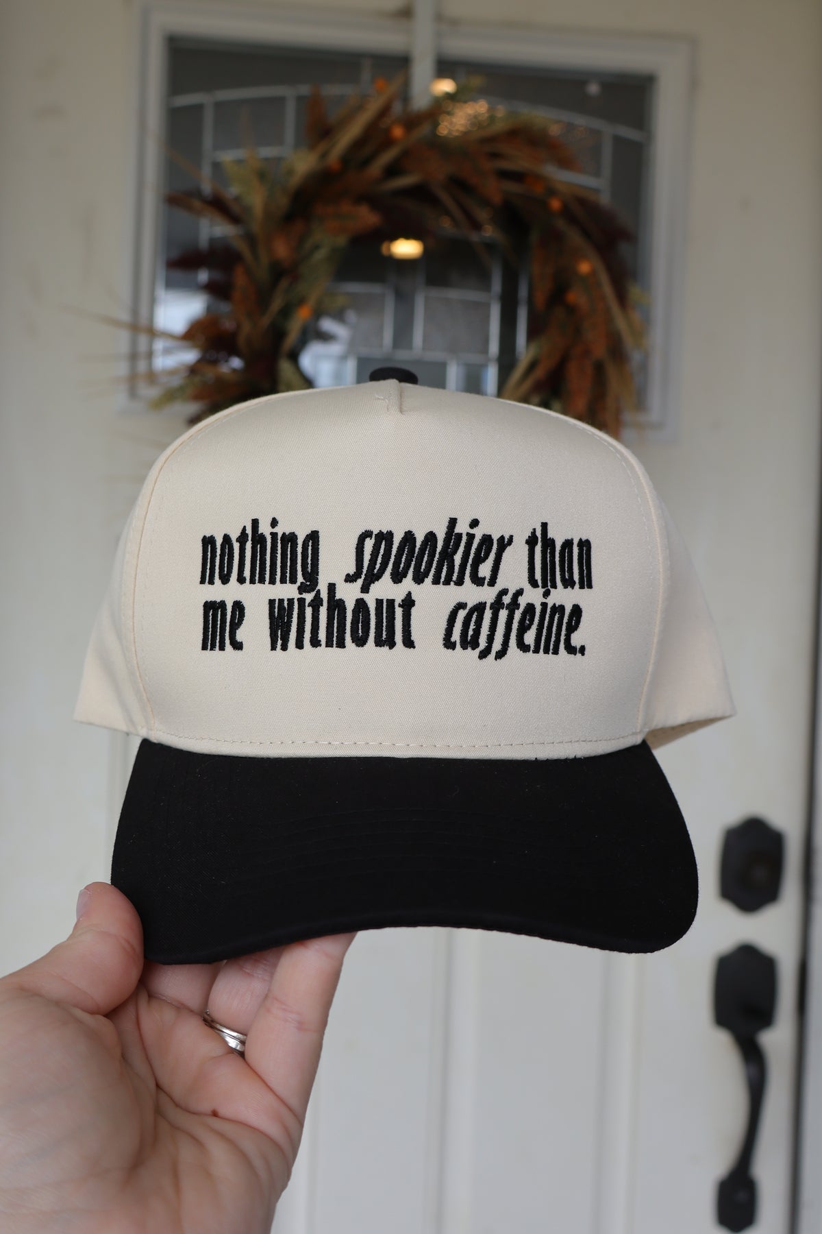 Spooky without caffeine Hat