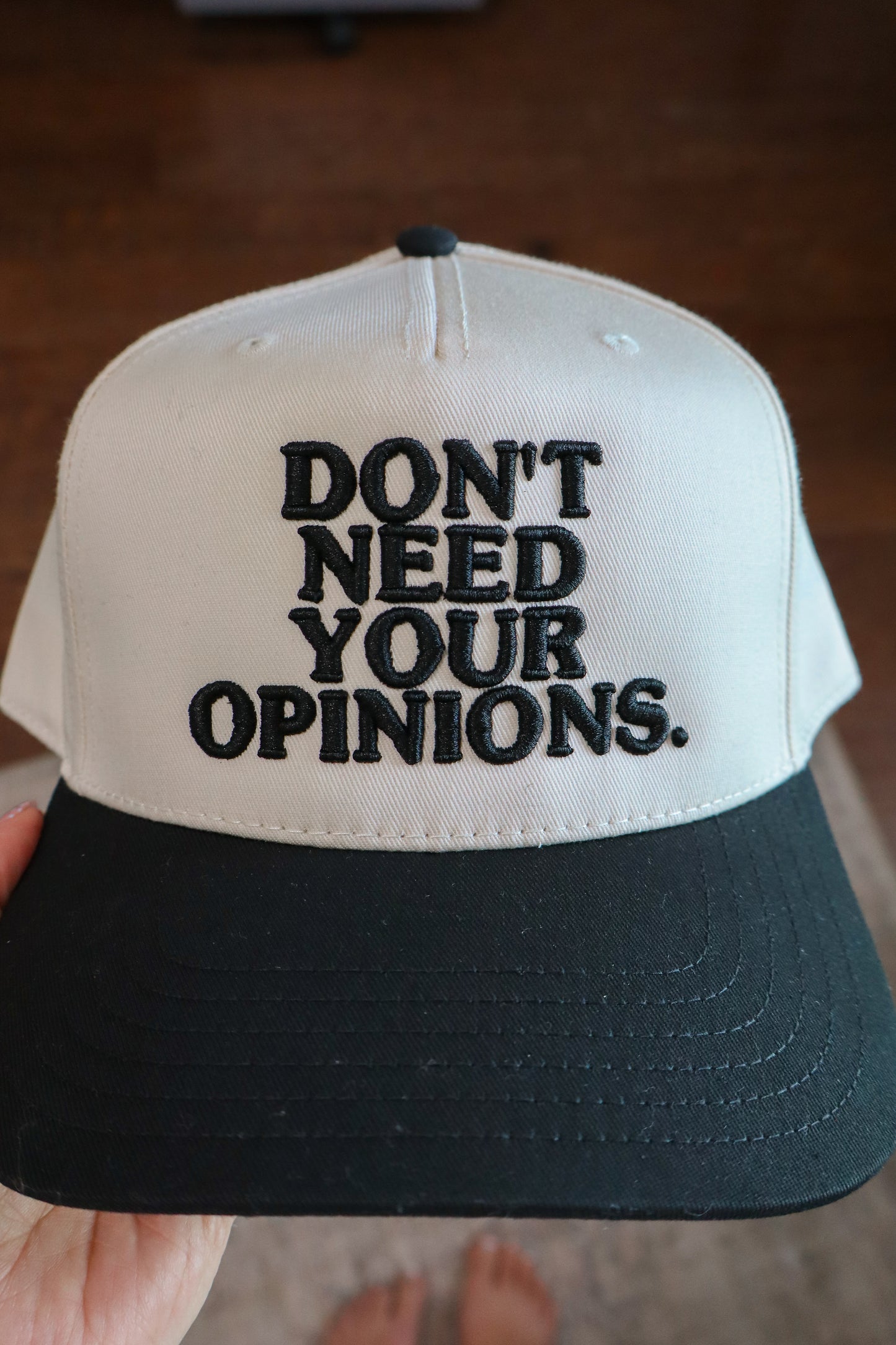 Don’t need your opinion Hat
