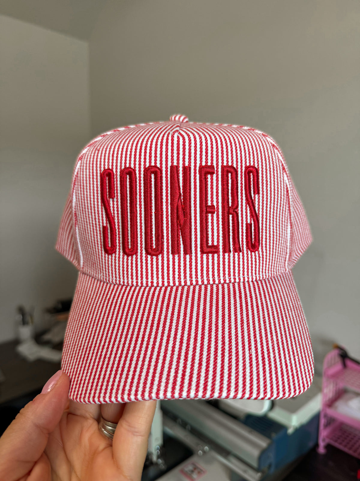 SOONERS Strip Hat