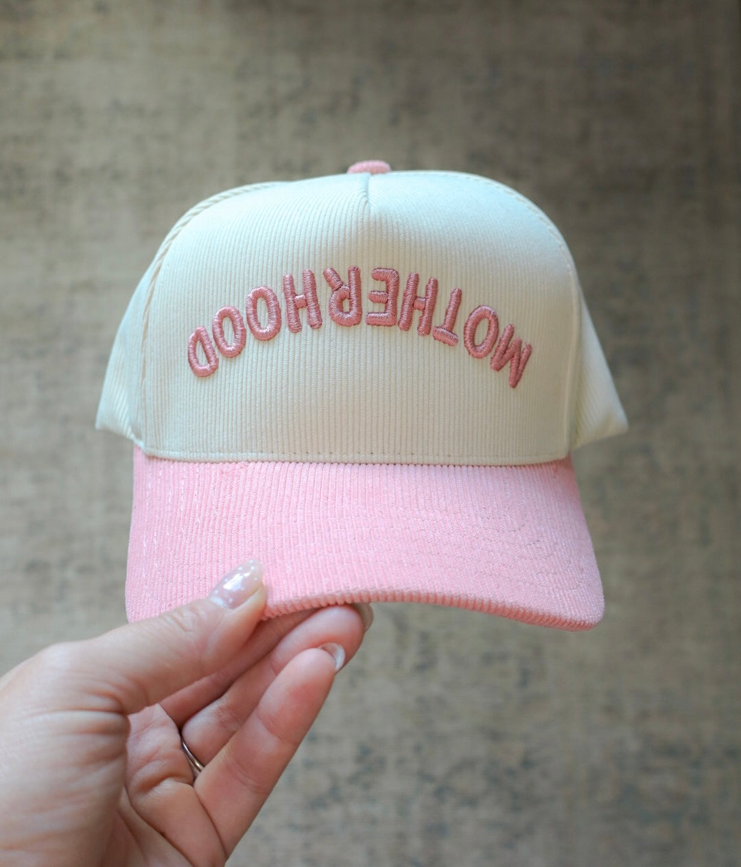 MOTHERHOOD Upside Down Hat