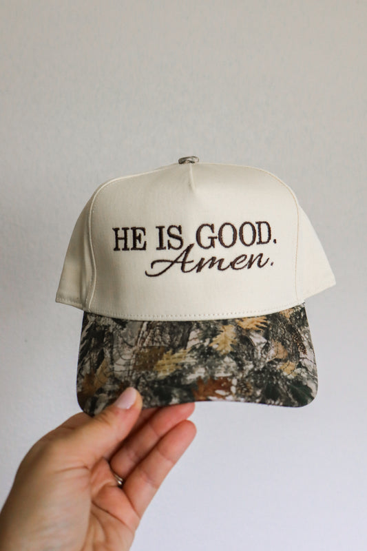He is good. Amen.