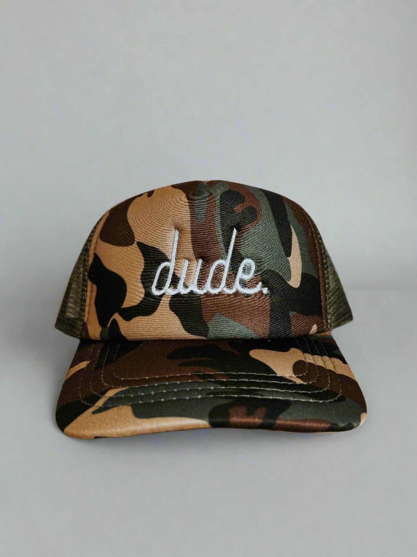 Camo Dude Trucker Hat