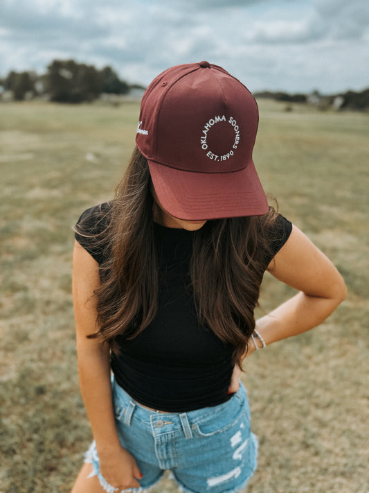 Oklahoma  Circle Hat